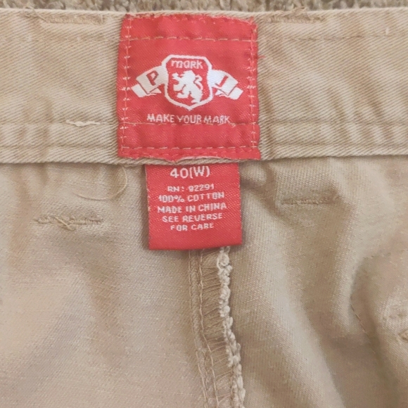 Khaki Cargo Shorts - Picture 3 of 3